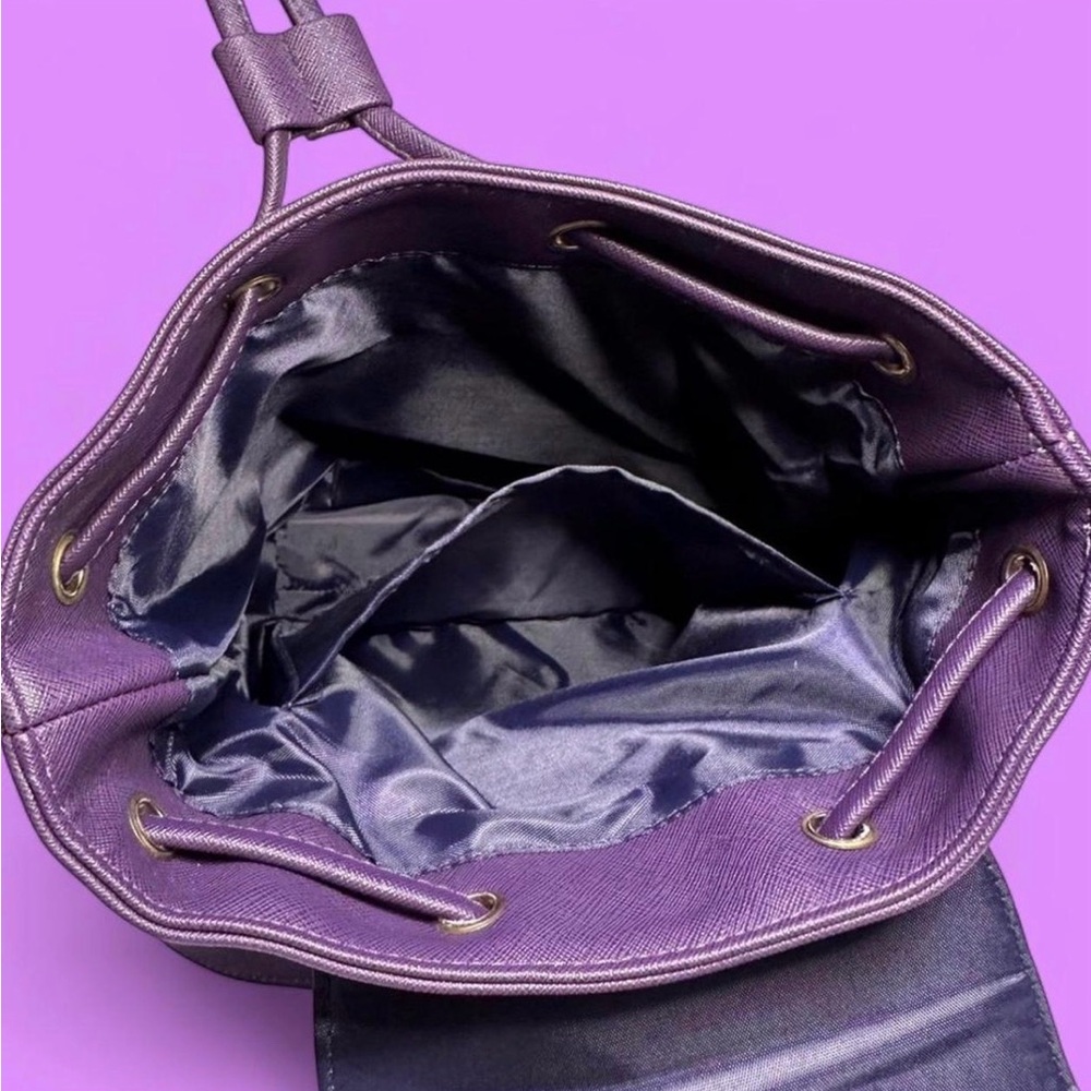 Elegant Purple Backpack by Monat - Picture 6 of 7